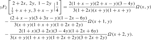 Evaluation Of Nonterminating 3f 2 Frac 1 4 3 F 2 1 4 Series Perturbed By Three Integer Parameters Springerlink Evaluation Of Nonterminating 3f 2 Frac 1 4 3 F 2 1 4 Series Perturbed By Three Integer Parameters Springerlink