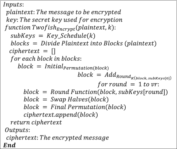 AI based enhanced twofish encryption: empowering a secure voting ...