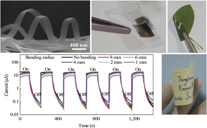 A flexible and transparent ceramic nanobelt network for soft electronics