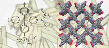 Constructing monocrystalline covalent organic networks by polymerization