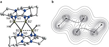 A boron–boron coupling reaction between two ethyl cation analogues