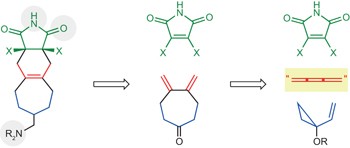 Structural complexity through multicomponent cycloaddition cascades enabled by dual-purpose, reactivity regenerating 1,2,3-triene equivalents