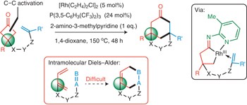 Cooperative activation of cyclobutanones and olefins leads to bridged ring systems by a catalytic [4&#xa0;+&#xa0;2] coupling