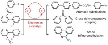 The electron is a catalyst