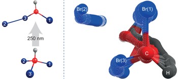 Roaming-mediated ultrafast isomerization of geminal tri-bromides in the gas and liquid phases