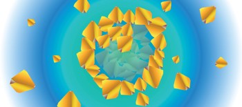 Self-assembly of nanoparticles into biomimetic capsid-like nanoshells