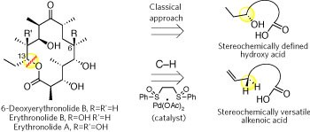 Total synthesis and study of 6-deoxyerythronolide B by late-stage C–H oxidation