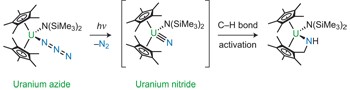 Uranium azide photolysis results in C–H bond activation and provides evidence for a terminal uranium nitride