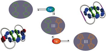 Highly stable tetrathiafulvalene radical dimers in [3]catenanes