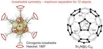 The maximum pentagon separation rule provides a guideline for the structures of endohedral metallofullerenes