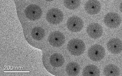 Preparation of organic–ceramic–metal multihybrid particles and their organized assembly