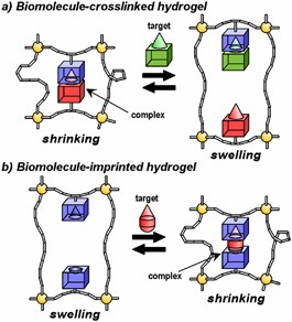 Preparation of smart soft materials using molecular complexes