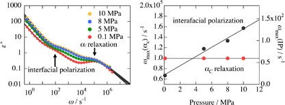 Dielectric relaxation study of the crystalline chain motion of poly(vinylidene fluoride) under carbon dioxide