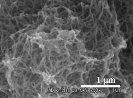 Poly(2,5-benzimidazole) nanofibers prepared by reaction-induced crystallization