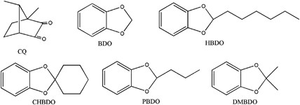 Cyclic acetals as coinitiators in CQ-induced photopolymerizations