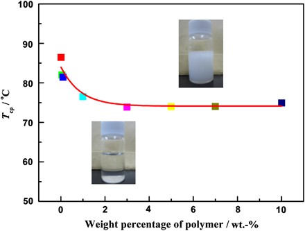 LCST-type phase behavior of poly(2-chloroethyl vinyl ether-<i>alt</i>-maleic anhydride) in <i>n</i>-butyl acetate