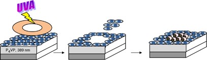 Cell sheet patterning using photo-cleavable polymers