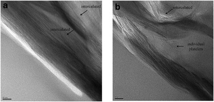 The effects of processing and using different types of clay on the mechanical, thermal and rheological properties of high-impact polystyrene nanocomposites