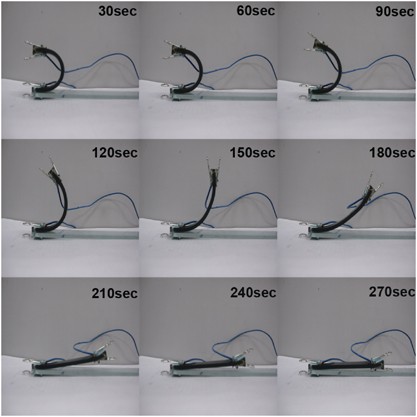 Electroactive shape-memory effects of hydro-epoxy/carbon black composites