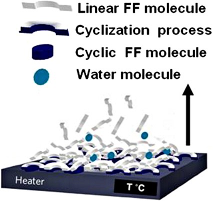 Physical vapor deposition of peptide nanostructures