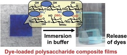 Drug loading and release behaviors of freestanding polysaccharide composite films