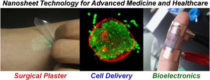 Development of free-standing polymer nanosheets for advanced medical and health-care applications