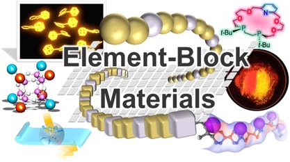 Recent progress in the development of advanced element-block materials