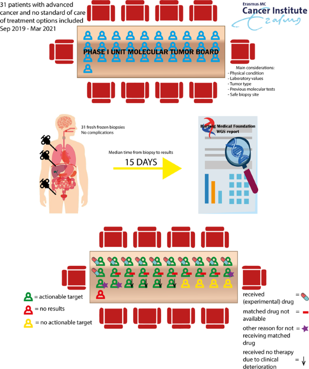 Personalised selection of experimental treatment in patients with advanced solid cancer is feasible using whole-genome sequencing