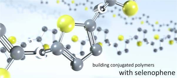 Conjugated polymers based on selenophene building blocks