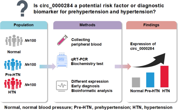 Circ_0000284: A risk factor and potential biomarker for prehypertension and hypertension