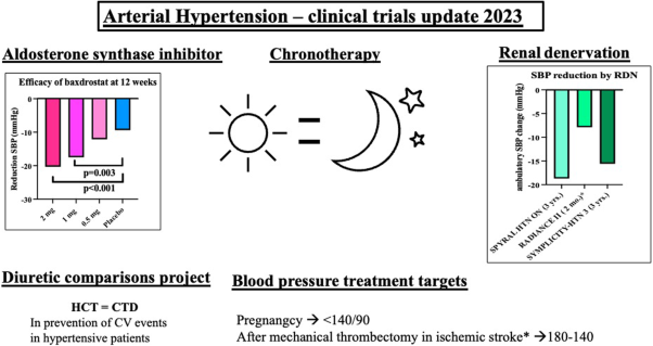 Arterial Hypertension—clinical trials update 2023