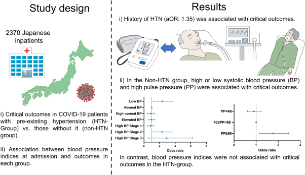 Prognostic significance of hypertension history and blood pressure on admission in Japanese patients with coronavirus disease 2019: integrative analysis from the Japan COVID-19 Task Force