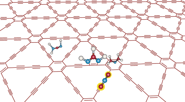 Few-layer graphdiyne doped with sp-hybridized nitrogen atoms at acetylenic sites for oxygen reduction electrocatalysis