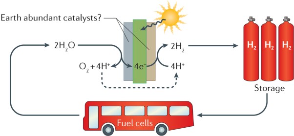 Earth-abundant catalysts for electrochemical and photoelectrochemical water splitting