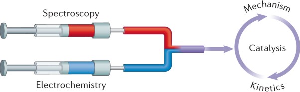 Electrochemical and spectroscopic methods for evaluating molecular electrocatalysts