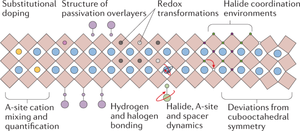 NMR spectroscopy probes microstructure, dynamics and doping of metal halide perovskites