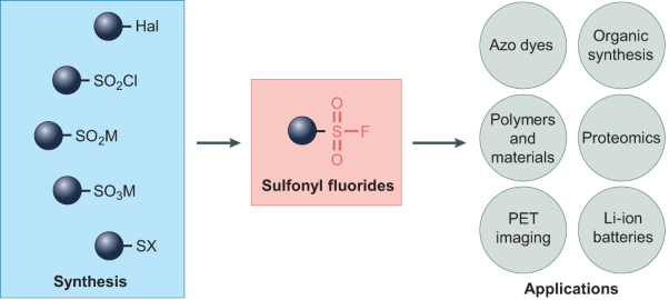 Sulfonyl fluorides as targets and substrates in the development of new synthetic methods