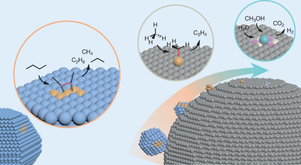 Ensemble effect for single-atom, small cluster and nanoparticle catalysts