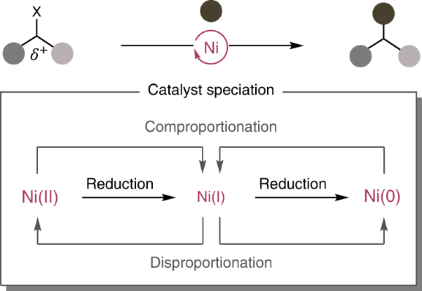 Elucidating electron-transfer events in polypyridine nickel complexes for reductive coupling reactions