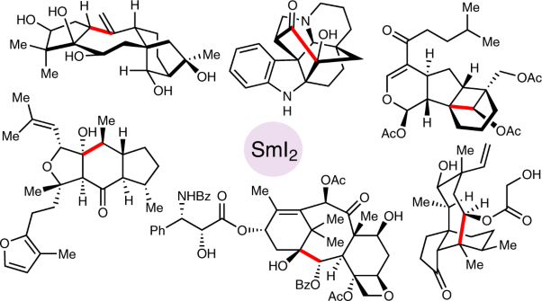 Samarium iodide-mediated C–C bond formation in the total synthesis of natural products