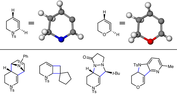 Generation and reactivity of unsymmetrical strained heterocyclic allenes