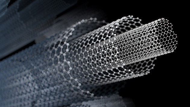 black and white carbon nanotubes 