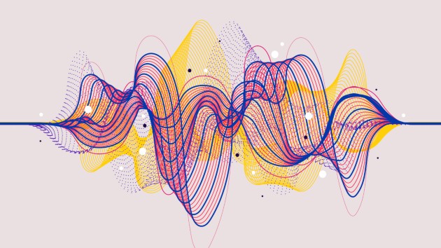 Sound effects vector color illustrations