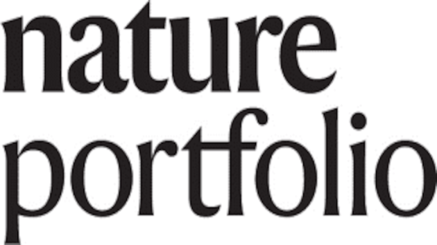 a logo of Nature Portfolio