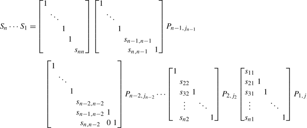 The Echelon Form and the Rank of Matrices | SpringerLink