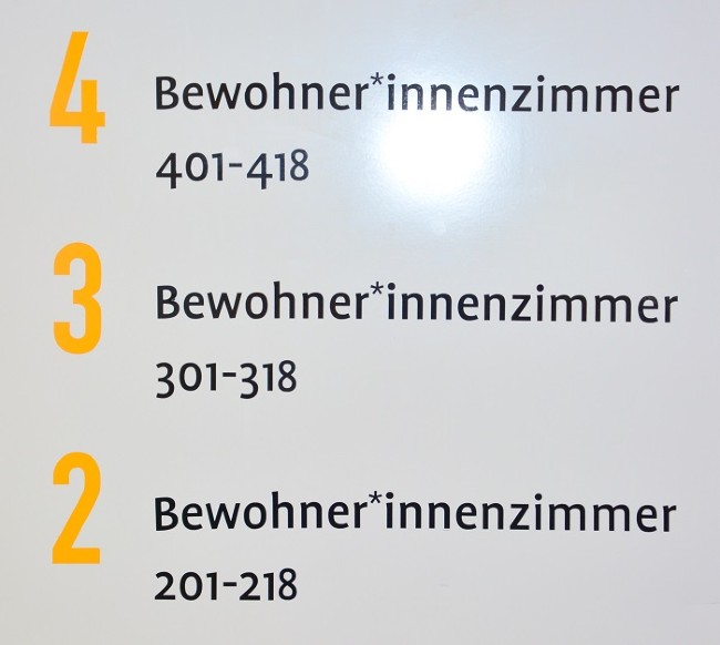 Hinweisschild