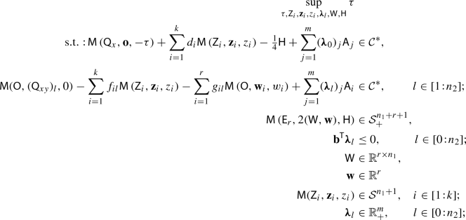 Interplay Of Non Convex Quadratically Constrained Problems With Adjustable Robust Optimization Springerlink