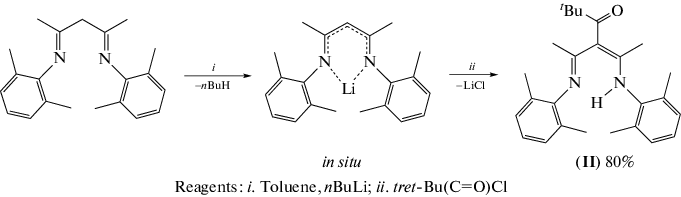 Yttrium And Lithium Keto B Diketiminate Complexes 2 6 Me 2 C 6 H 3 N C Me 2 Cs Tert Bu O 2 Y M 2 Cl 2 Li Thf 2 And 2 6 Me 2 C 6 H 3 N C Me 2