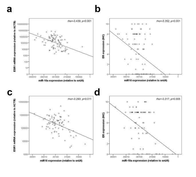 Clinical And Biological Impact Of Mir 18a Expression In Breast Cancer After Neoadjuvant Chemotherapy Springerlink