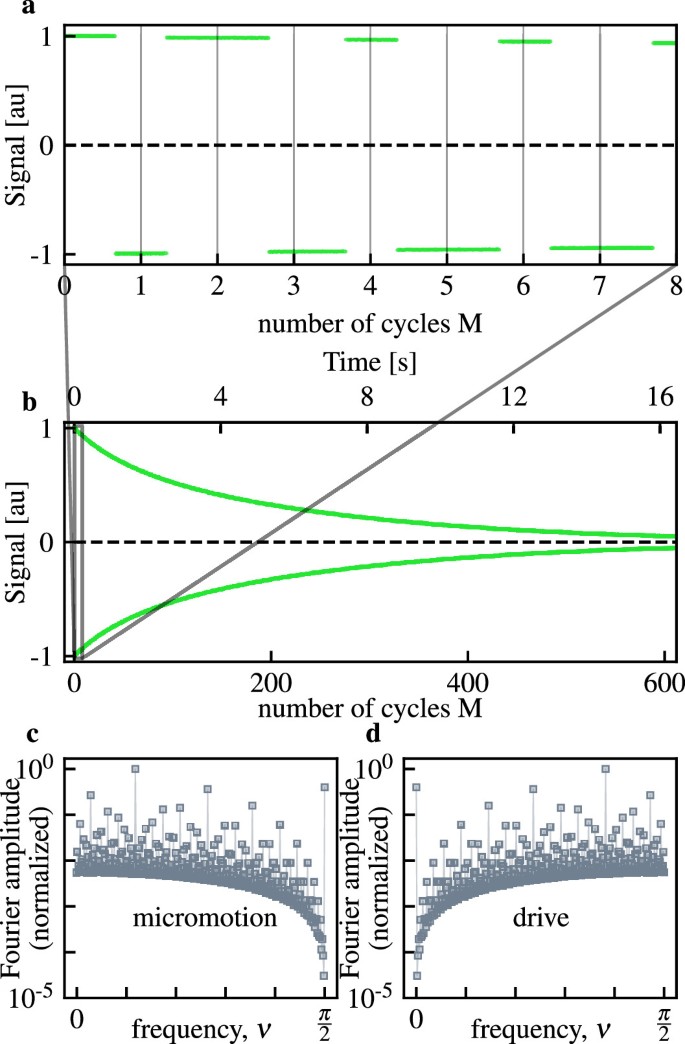 Experimental observation of a time rondeau crystal | Nature Physics